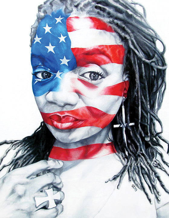 Stars & Stripes: Born and Bred - Original Oil Painting