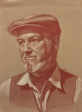 Custom 1-2 Color Charcoal or Chalk Pastel Portraits