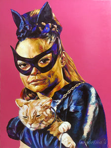 Catwoman (Eartha Kitt) - Fine Art Print